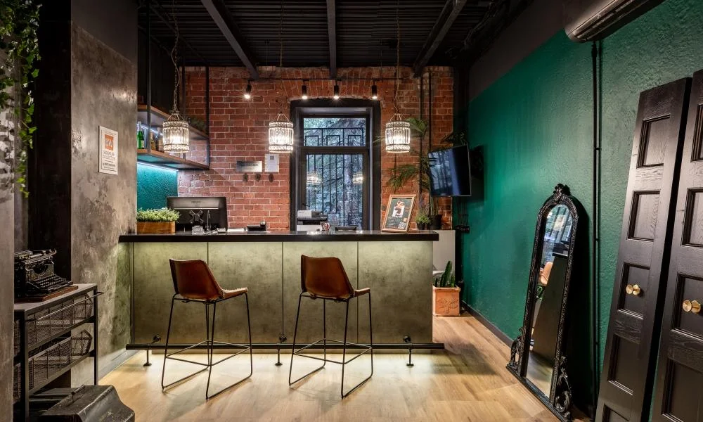 Отель Vertical Boutique - интерьер бутик-отеля, Москва